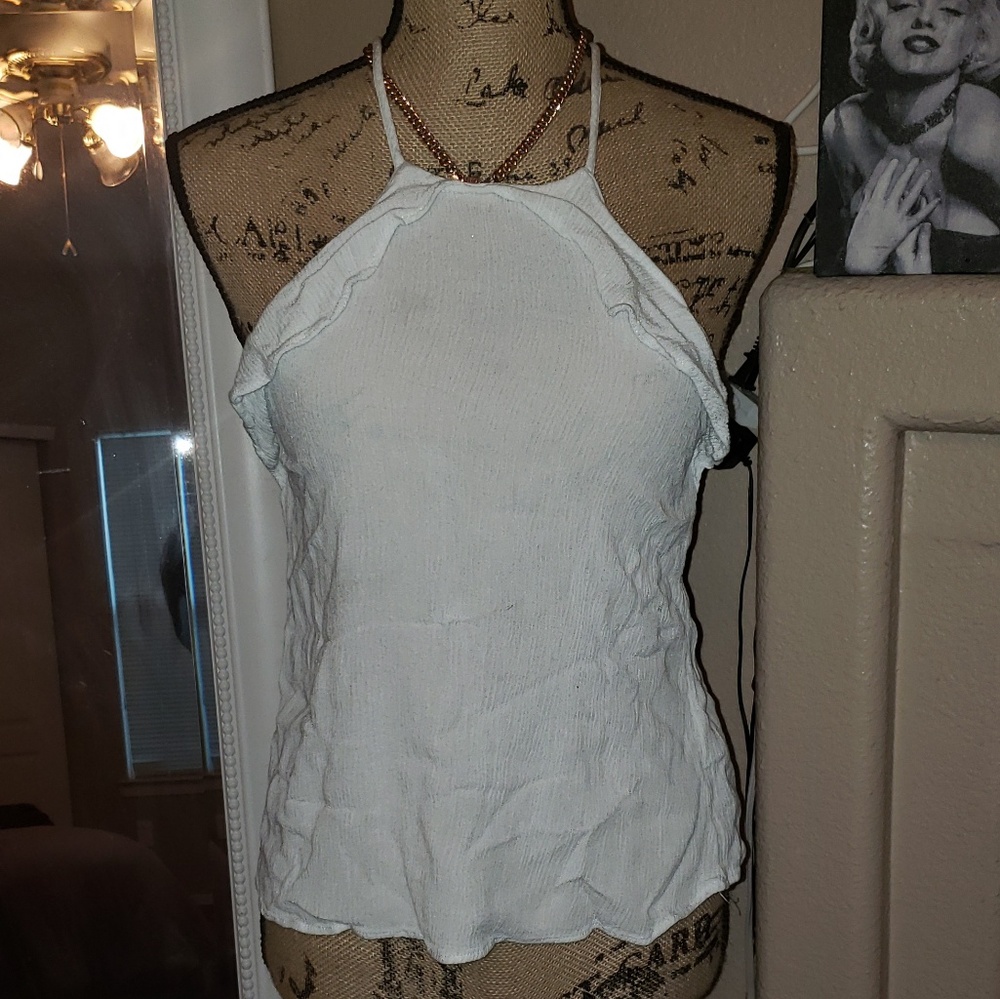 H&M white top